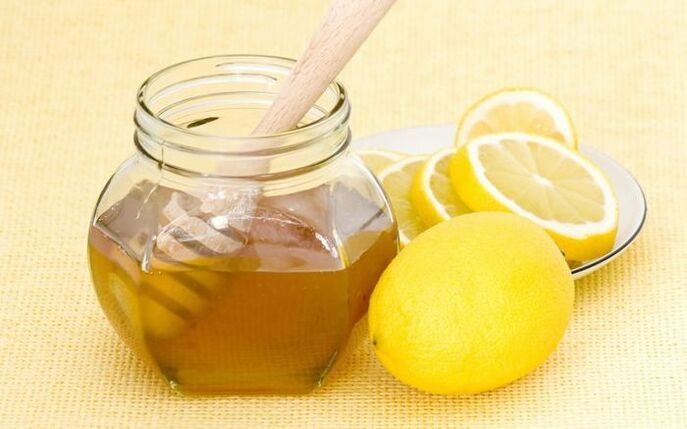 miel y limón para una mascarilla regeneradora